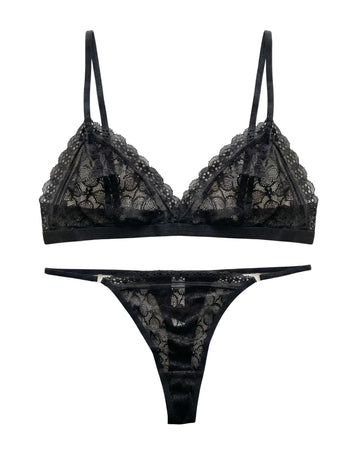 Non Padded Bra Set - Elarose